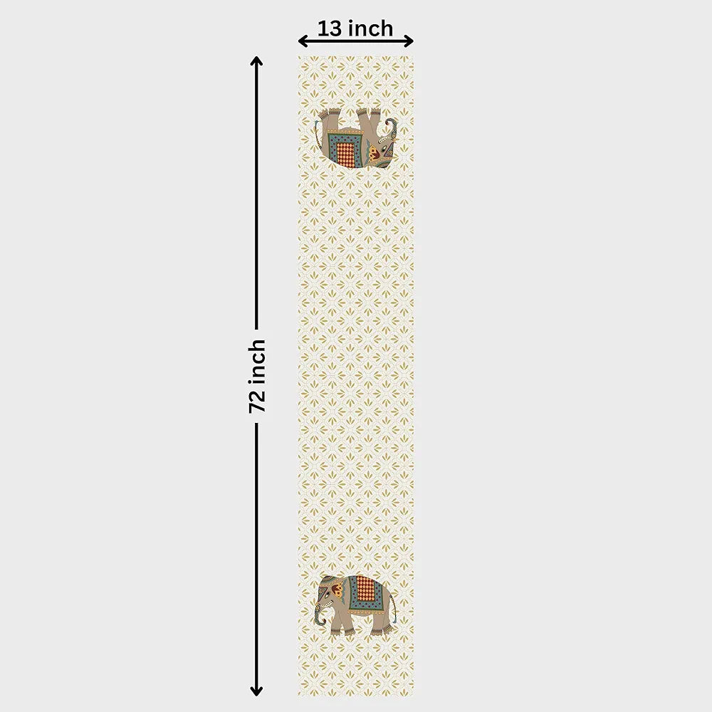 Ishro Home Premium Table Runner – Soft European-Standard Fabric, Elegant Soft Feel, Machine Washable, Timeless Design |